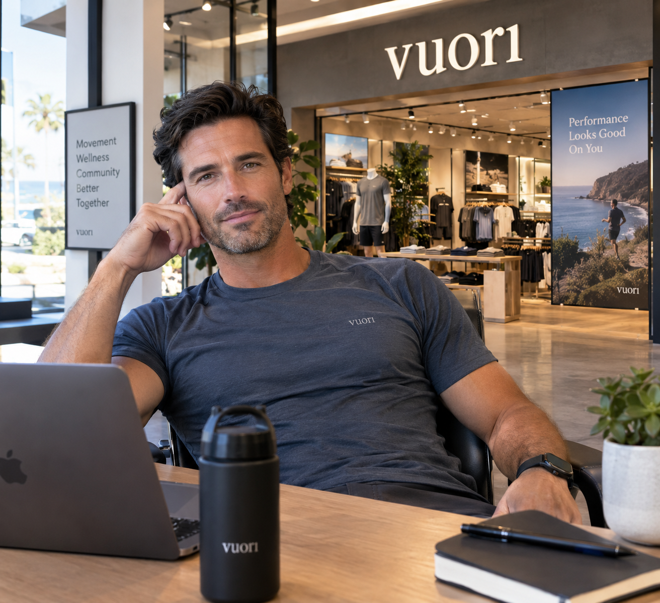 Vuori: vender ropa deportiva premium para todo el dia